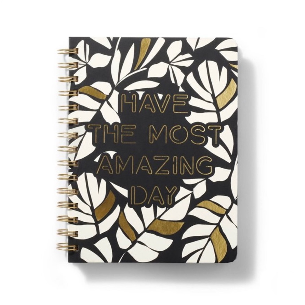NWT Tabitha Brown x Target HAVE THE MOST AMAZING DAY spiral notebook.